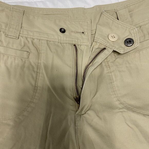 Patagonia 100% Organic Cotton Khakis Shorts Women Size 8 - Picture 6 of 9